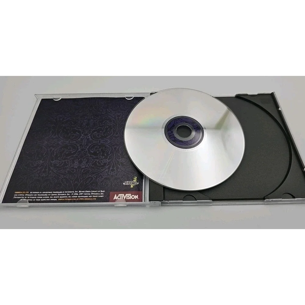 Blood Omen: Legacy of Kain (PC, 1997) - Disc, Case, Insert